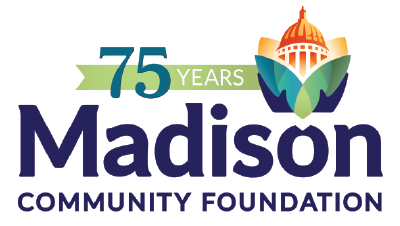 Madison Community Foundation Grant Logo: 75 Year of Giving