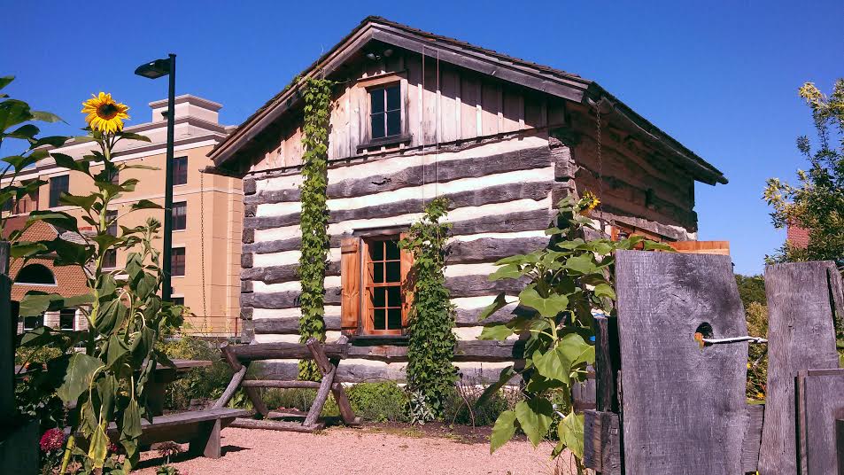 Madison Children's Museum Log Cabin